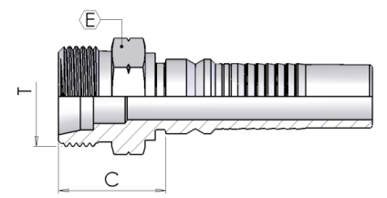 AGR 1-11 DN25 INTERLOCK ZnNi