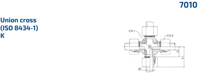 Kreuzstutzen 06S, OMS, ZnNi