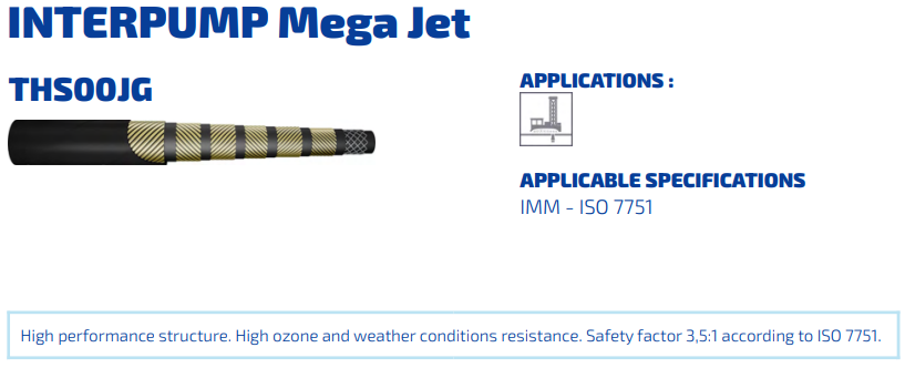 INTERPUMP Mega Jet DN40 500 BAR