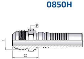 AGJ 1 5/8-12  DN32 INTERLOCK