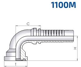 SFS 1 90° DN25 Multispiral