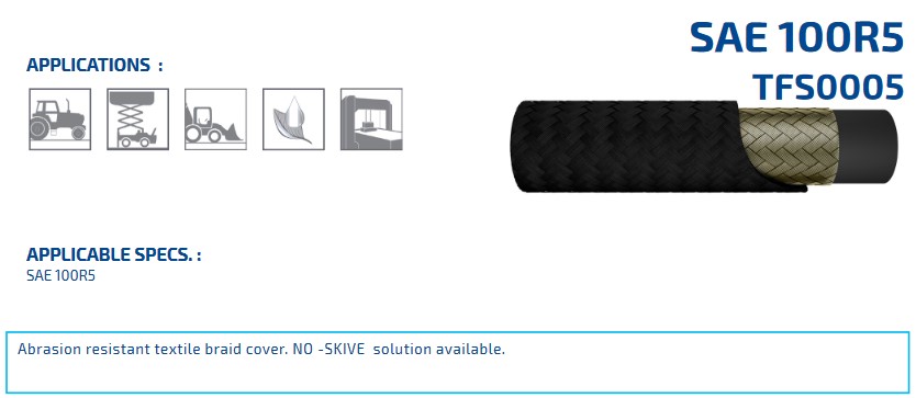 SAE 100 R5 DN08 157 BAR