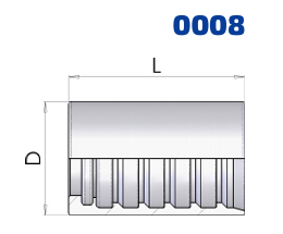 FASSUNG DN05 R8 nicht schälen