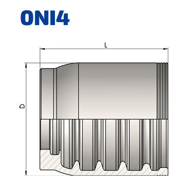 FASSUNG DN10 Hysoflex nicht schälen
