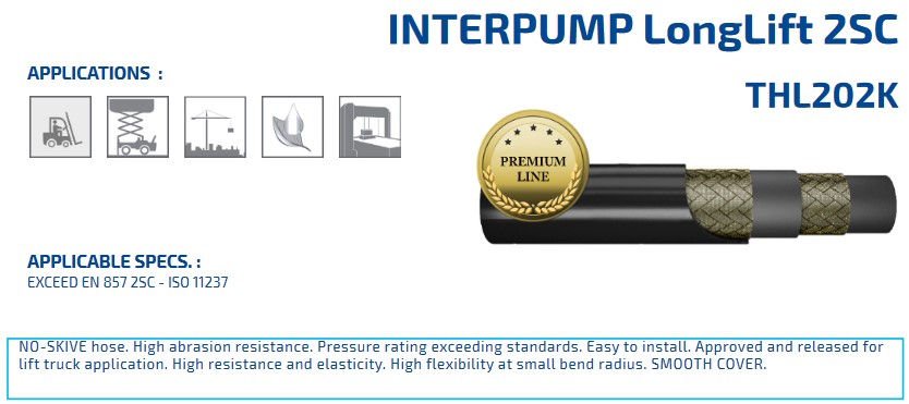 INTERPUMP LongLift 2SC DN20 240 BAR