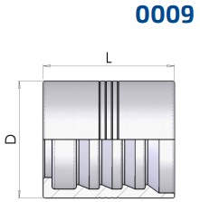 FASSUNG DN06 4SP schälen