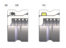 O- Ring für PLK/PVT DN25 Polyurethane