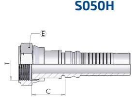 FORFS 1 7/16-12 DN25 INTERLOCK