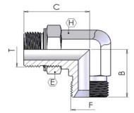 Adapter 90° EVS einstellbar BSP/BSP 1 x 1