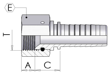 DKJ 1/2-20 DN06 Multispiral