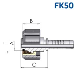 WGN M22-1,5 DN08 B27