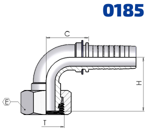 DKOL 06 90° DN05